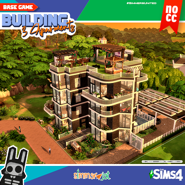 jethidalgo's tweet photo. **NEW** I built a BASE GAME BUILDING (3 apartments) - Not having all the packs in #TheSims4 doesn't mean that you cannot have beautiful houses, community lots and even buildings in the game
➡ Watch the video here: https://t.co/9Yl6anxU6V
#ShowUsYourSims #Sims4 #SimsBaseGame https://t.co/GVOtCY9BrM