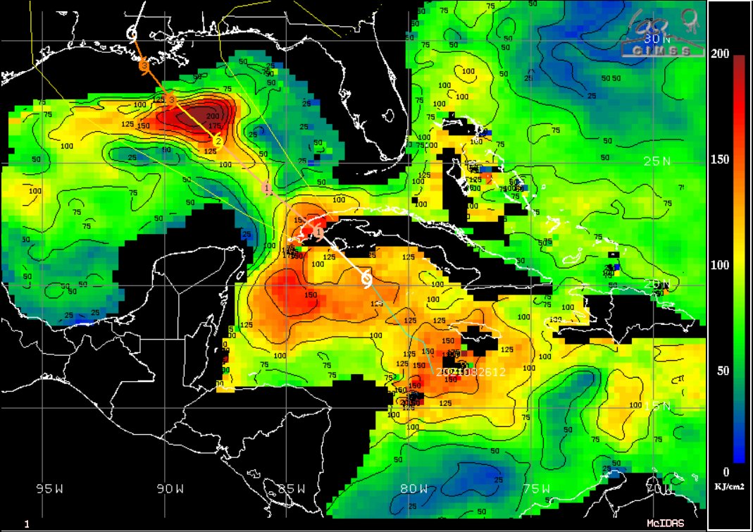 I don't say this lightly as I don't like hyping for clicks - but I'm very concerned for Louisiana.

#Ida will traverse the highest Ocean Heat Content (OHC) in the basin, coupled with low wind shear &amp; plenty of upper-level outflow. Category 4 is likely, 5 not out of the question.
