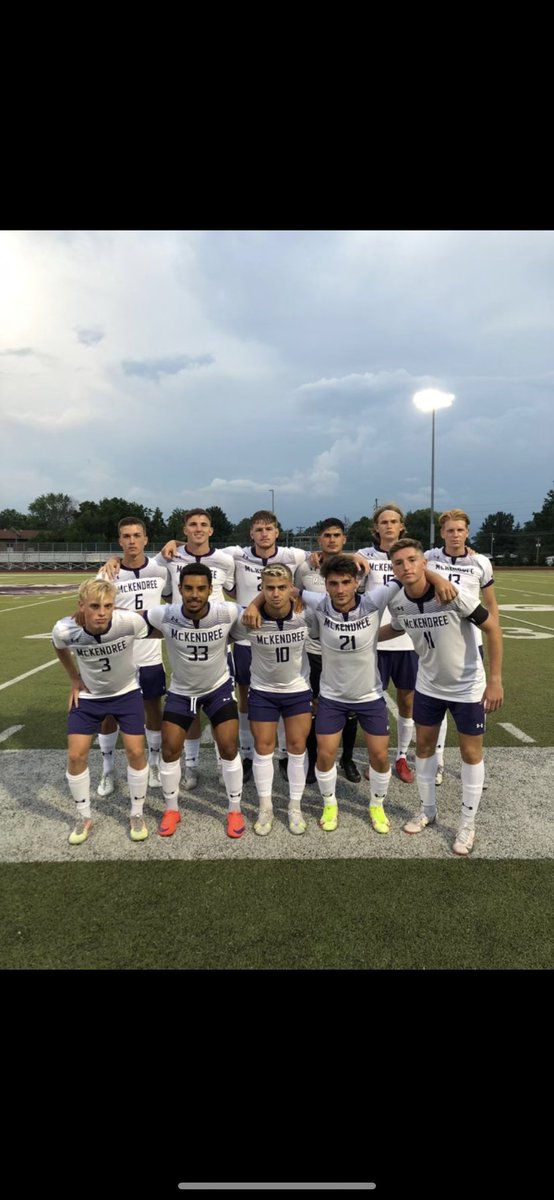 Last nights starting 11 which overcame Tiffin 1-0 to end our preseason.