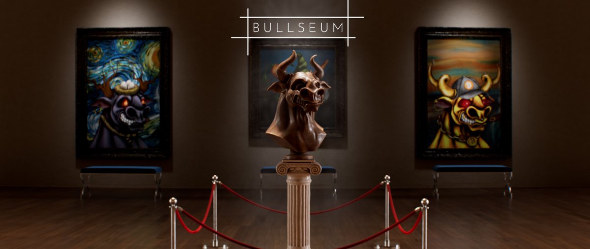 Bearseum's tweet photo. I can't believe how I haven't found it before. I found the collection of NFTs that I have always been looking for! Handmade and also with a video game behind in  
 creation! Don't miss @bullseum https://t.co/1vDFjA37nY https://t.co/7JWTEMswi4