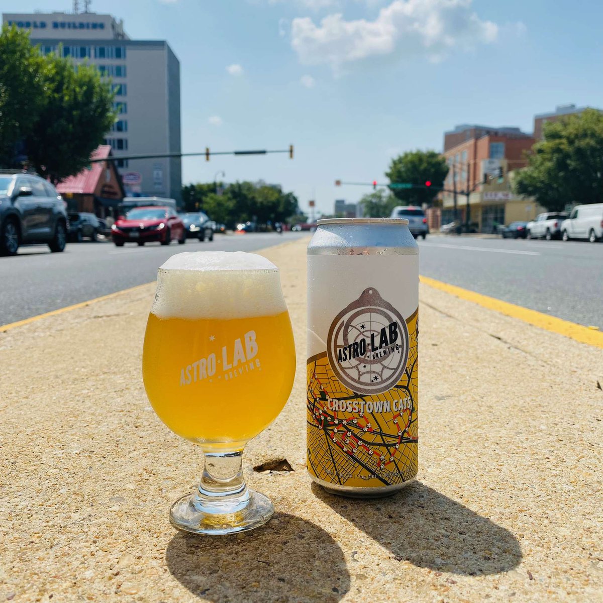 astrolabbrewing's tweet photo. Releasing today on draft and in 4-packs to-go, CROSSTOWN CATS, IPA, 6.8% abv. Brewed in collaboration with our good mates at @3starsbrewing, it's a crusher worthy of a journey to either brewery this weekend. #dcbeer #craftcollaboration https://t.co/HIre5xjpQ1