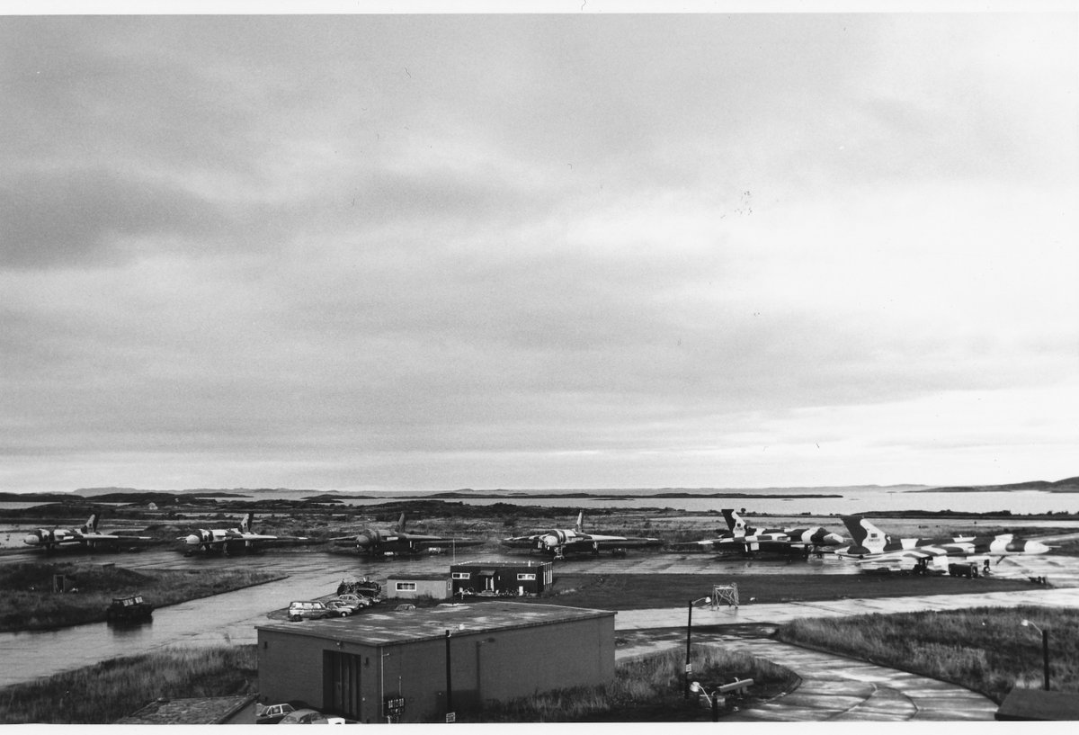 Ex Teamwork 1980.  We were on detachment, 50 Sqn, north of the Arctic Circle at RNAF Bodo.  Got my very first parking ticket there.  Those traffic wardens are everywhere!