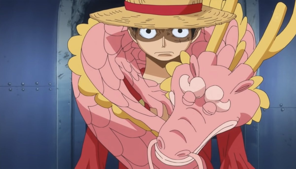Abysss00's tweet photo. Ending the saga the same way it started, Oda is a genius. #onepiece1023 https://t.co/4grAN6H1qF