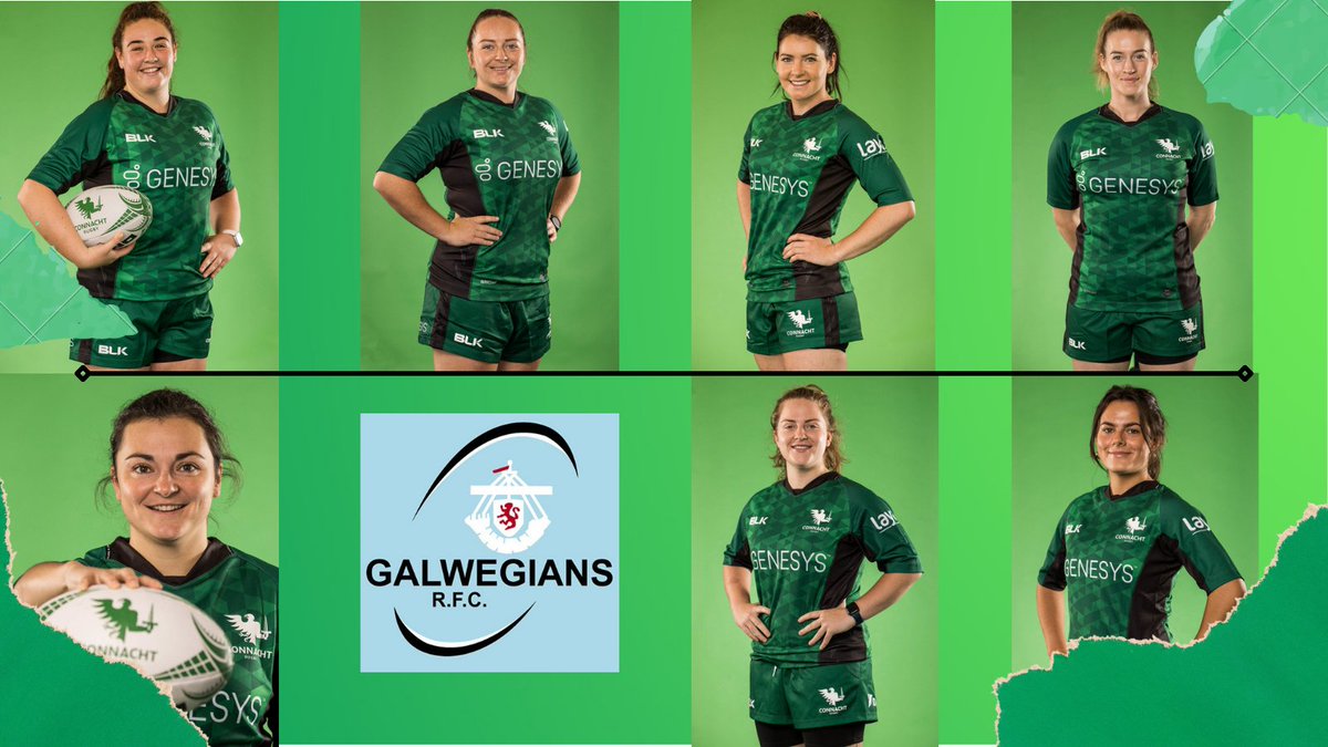 Galwegians Womens Rugby (@galwegianswomen) on Twitter photo 1 more day!🎉 Best of luck to the Connacht Senior Women tomorrow and the 7 Galwegians representatives! Elizabeth McNicholas, Nicole Fowley, Orla Dixon, Fiona Scally, Emily Gavin, Megan Walsh and Captain Mary Healy.
K0 2.45pm LIVE on TG4 <a href="/Galwegians_RFC/">Galwegians RFC</a> <a href="/Connachtwomen/">ConnachtWomensRugby</a> 1 more day!🎉 Best of luck to the Connacht Senior Women tomorrow and the 7 Galwegians representatives! Elizabeth McNicholas, Nicole Fowley, Orla Dixon, Fiona Scally, Emily Gavin, Megan Walsh and Captain Mary Healy.
K0 2.45pm LIVE on TG4 <a href="/Galwegians_RFC/">Galwegians RFC</a> <a href="/Connachtwomen/">ConnachtWomensRugby</a>