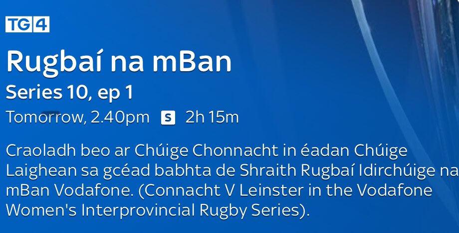 2BdeArtyRegt's tweet photo. Match is live on @TG4TV . Rugbaí na mBan 🏉
Amárach ar @TG4TV Best of luck also to her #2Bde colleague Lt Elaine Anthony who starts in the second row. https://t.co/THuoUnLHxo