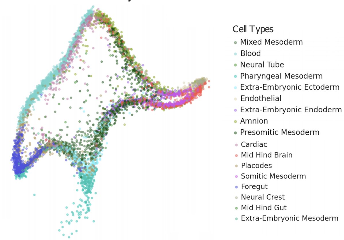 It's time to stop making t-SNE & UMAP plots. In a new preprint w/ Tara Chari we show that while they display some correlation with the underlying high-dimension data, they don't preserve local or global structure & are misleading. They're also arbitrary.🧵biorxiv.org/content/10.110…