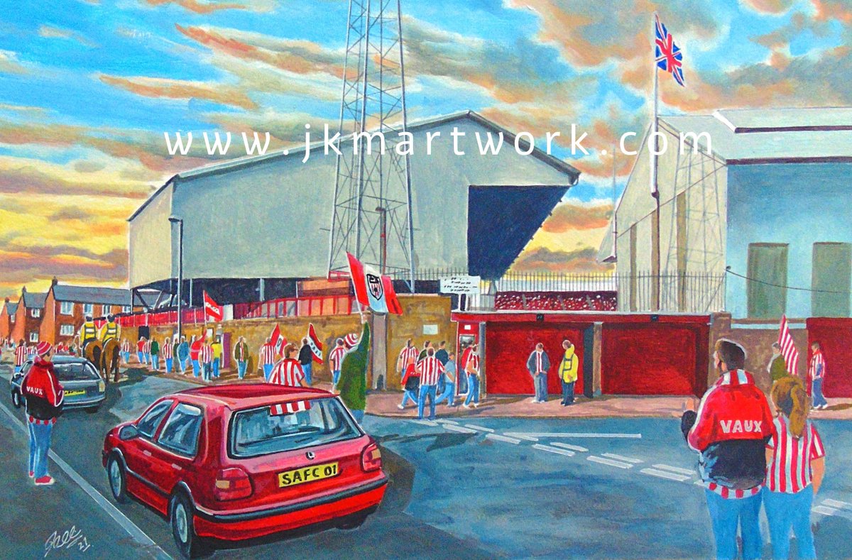 hey <a href="/ALS_Fanzine/">A LOVE SUPREME</a> <a href="/RokerReport/">Roker Report</a> painting ive done of #safc #rokerpark #goingthematch <a href="/WeAreWearside/">We Are Wearside</a>    ,prints are just £15 a3 size @ jkmartwork.com RT's appreciated