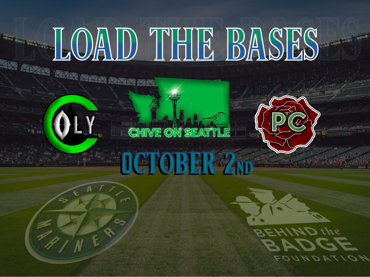 Come join us for an afternoon in Seattle to watch the Mariners take on the Angels @ T-Mobile Park. Tickets will be $31 with proceeds going to support the Behind The Badge Foundation. Tinyurl.com/loadthebases