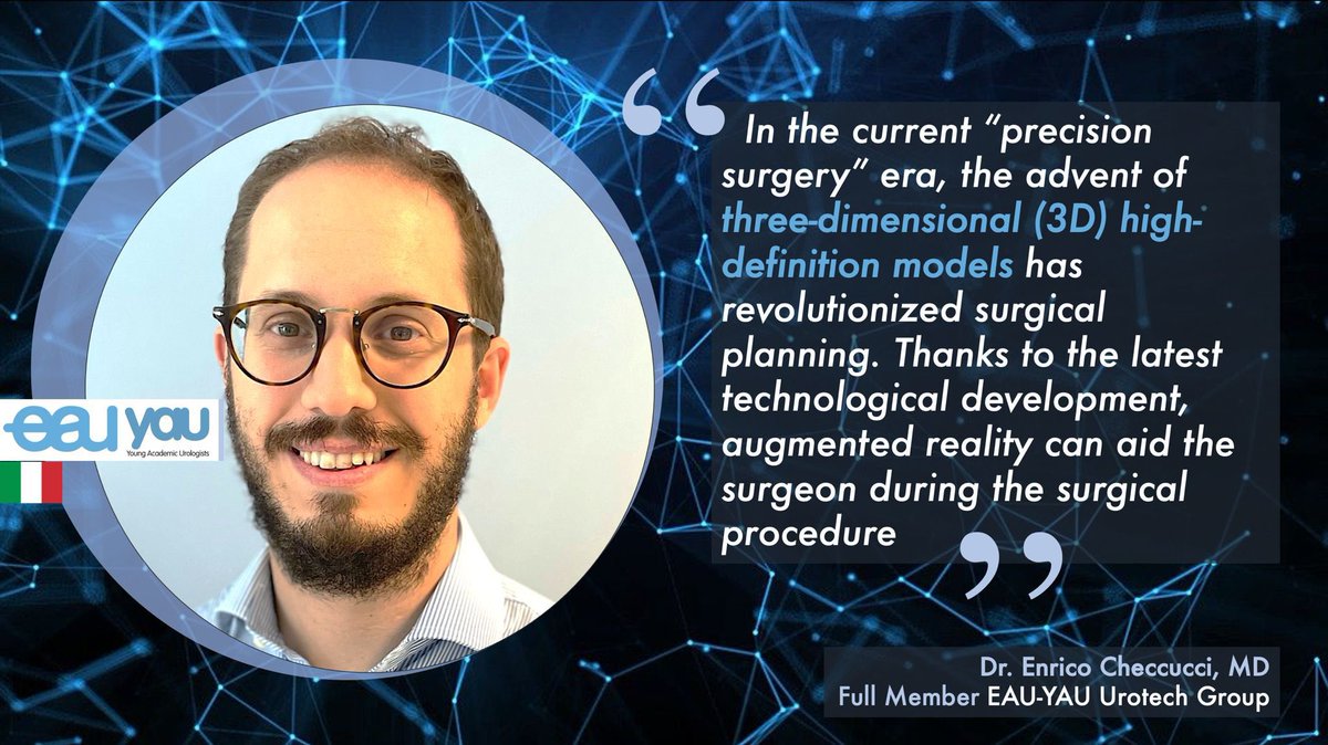EAU Young Academics Urologist. Uro-Tech group (@eau_yaurotech) on Twitter photo 👨⚕️Meet Dr. Enrico Checcucci <a href="/EnricoCheccucci/">Enrico Checcucci</a> <a href="/EAU_YAUroTech/">EAU Young Academics Urologist. Uro-Tech group</a> <a href="/uroweb/">European Association of Urology (EAU)</a> full member
🏨 IRCCS Candiolo University of #Turin <a href="/fpoirccs/">Istituto di Candiolo - FPO IRCCS</a> <a href="/unito/">Università di Torino</a>
🎯Area of interest: #AugmentedReality #3Dmodelling
👨🏾💻👩💻Stay tuned for new exciting <a href="/EAU_YAUroTech/">EAU Young Academics Urologist. Uro-Tech group</a> projects 👨⚕️Meet Dr. Enrico Checcucci <a href="/EnricoCheccucci/">Enrico Checcucci</a> <a href="/EAU_YAUroTech/">EAU Young Academics Urologist. Uro-Tech group</a> <a href="/uroweb/">European Association of Urology (EAU)</a> full member
🏨 IRCCS Candiolo University of #Turin <a href="/fpoirccs/">Istituto di Candiolo - FPO IRCCS</a> <a href="/unito/">Università di Torino</a>
🎯Area of interest: #AugmentedReality #3Dmodelling
👨🏾💻👩💻Stay tuned for new exciting <a href="/EAU_YAUroTech/">EAU Young Academics Urologist. Uro-Tech group</a> projects
