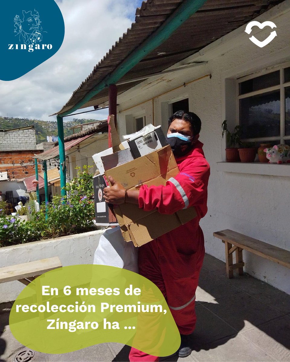 reciveci's tweet photo. ¡Gracias al restaurate Zíngaro en #Quito por ser parte de #ReciVeci con la recolección Premium!♻️
Al seguir con sus entregas, reconocen el trabajo de lxs recicladorxs y evitan la emisión de CO2 para generar nuevos materiales.
Estamos felices de que sean parte de nuestra comunidad https://t.co/FR1nlFTgnf