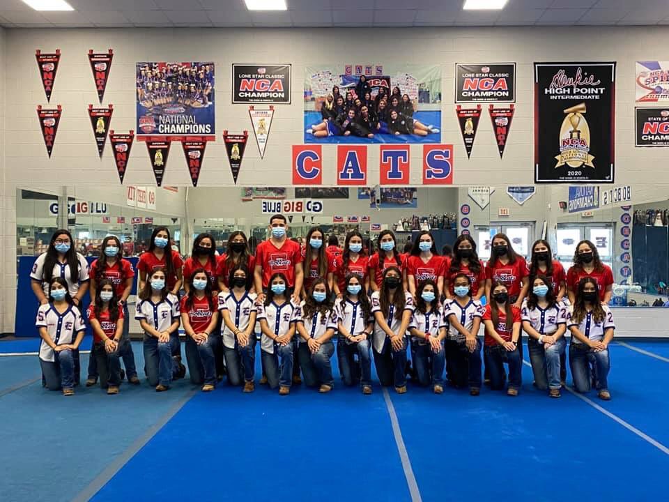 EHSBobcatPride's tweet photo. 💙IT’S GAME DAY IN BOBCAT COUNTRY💙
Our Cheerleaders and Sergeanettes are ready! 
#1000thGame #Pride #Tradition https://t.co/32tMhVterJ