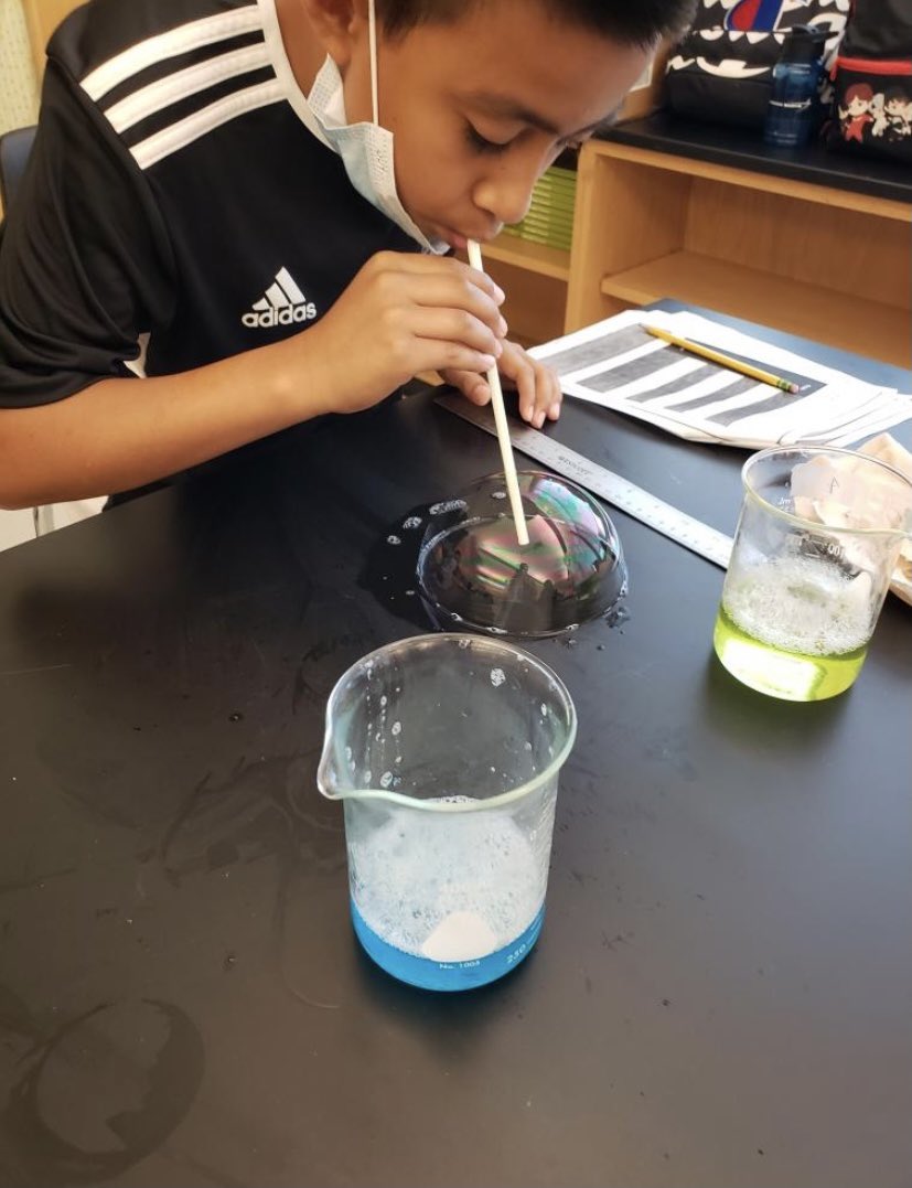 I’m So Proud of my Sixth Grade Science Students. They Had Fun Exploring the Scientific Method During a Bubble Science Lab ⁦<a href="/MpMiddle/">Manassas Park Middle School</a>⁩