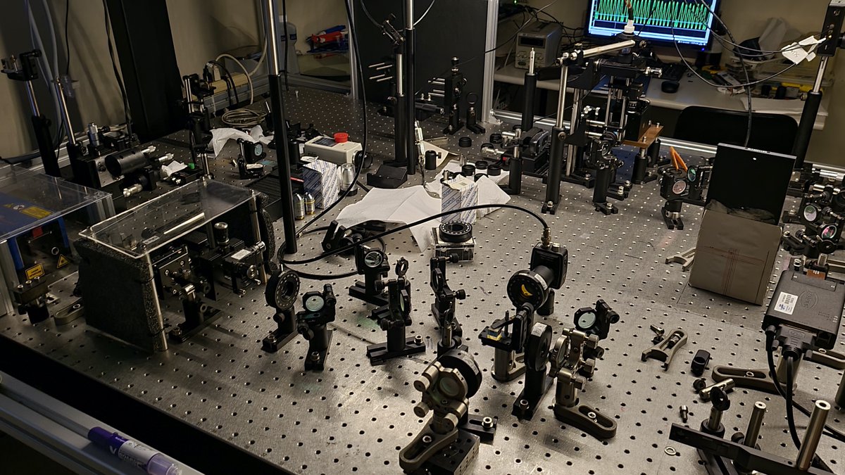 Michelson: interfering since 1853
@QOptics_Rio <a href="/BrenoCalderoni/">Breno Calderoni</a> <a href="/TOPTICA_AG/">TOPTICA Photonics</a>