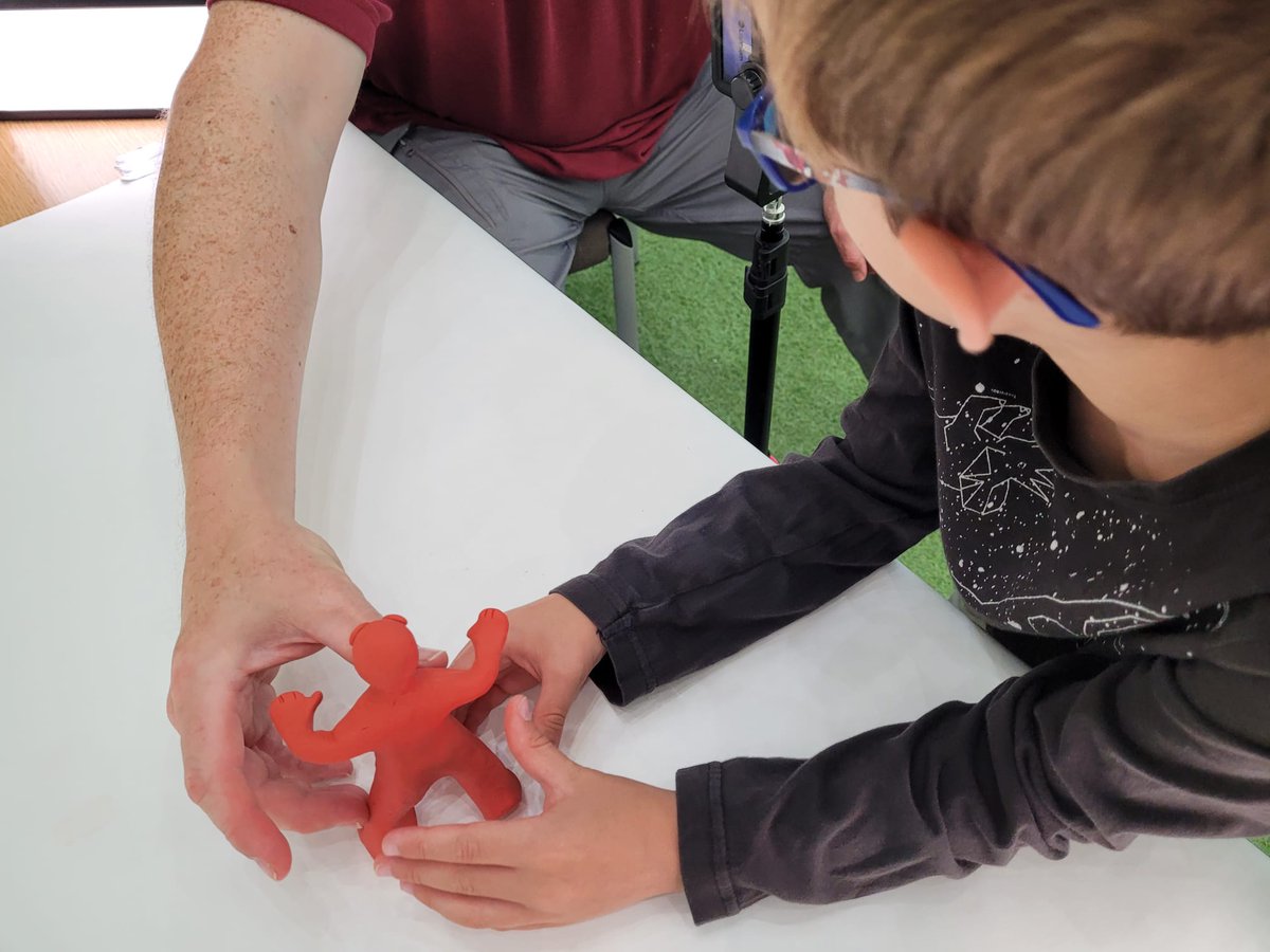 epicneveryday's tweet photo. Workshops, using clay and plasticine, around the ideas of modelling,  occurred today. A clay figure animation workshop in the Frenchgate, and the Birdsong exhibition threw open the doors  to engage participants in the joys of clay model making. https://t.co/Ya2olhRh26