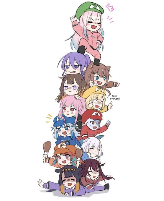 Iofi last place? nahw queen you're #1!! Ollie can i pat your beautiful bald head? Ina's back must be so buffed rn
#ENxIDKart #ioarts #HoshinovArt #GambaRisu #Reinessance #graveyART  #anyatelier #inART   #いなート #gawrt #ameliaRT  #artsofashes #絵ニックス #callillust #IRySart 