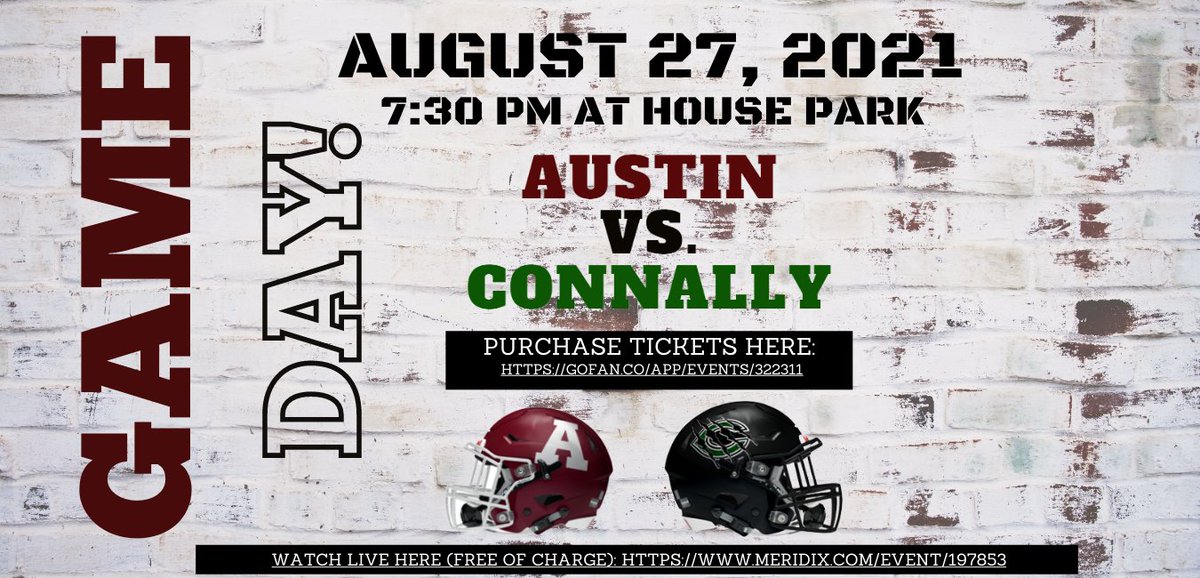 #FridayNightLights start TODAY! Senior SZN at House Park!! #LoyalForever #txhsfb <a href="/AustinMaroonFB/">Austin High Football</a>