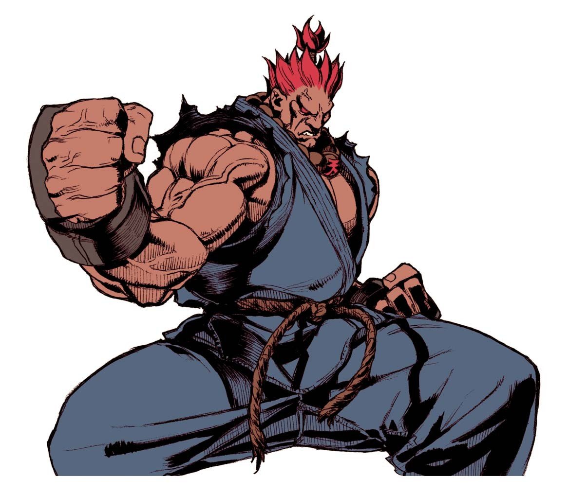 天 Fighters Generation on X: 🔥天🔥 Akuma win portrait from Street Fighter II  Turbo Revival, drawn by Edayan! Full Gallery: ➡️  # streetfighter #akuma #gouki #fgc  / X