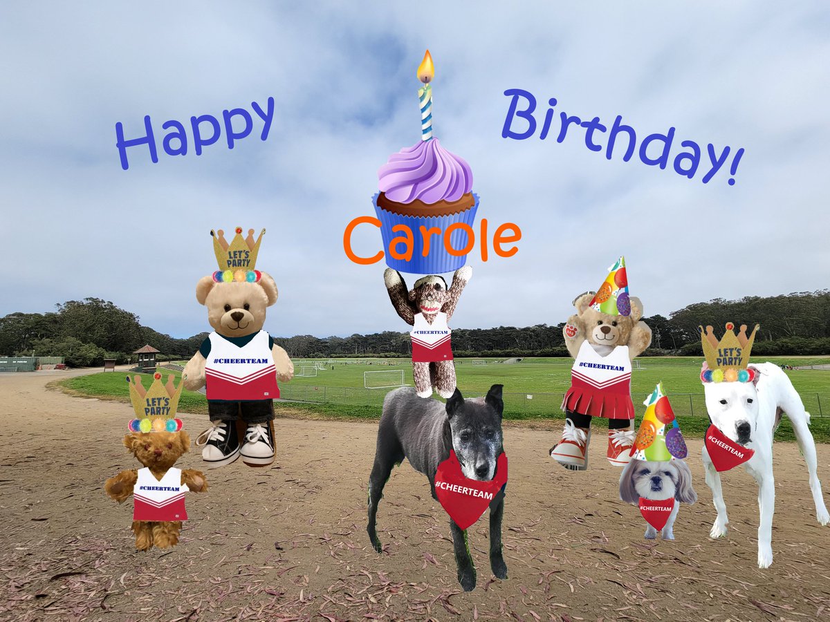 babymonk13's tweet image. it's a great day for a #birthday! let’s cheer for @carsenault5!

yay for carole!
today’s your special day!
we send you hugs and muffins
cuz we roll that way!

gooooo…carole!

#cheerteam
#surprisecheer
#birthdaycheer
@TravelMonk2
@BearfaceBrenda
@DennisAndDoris1
@littlebeastben