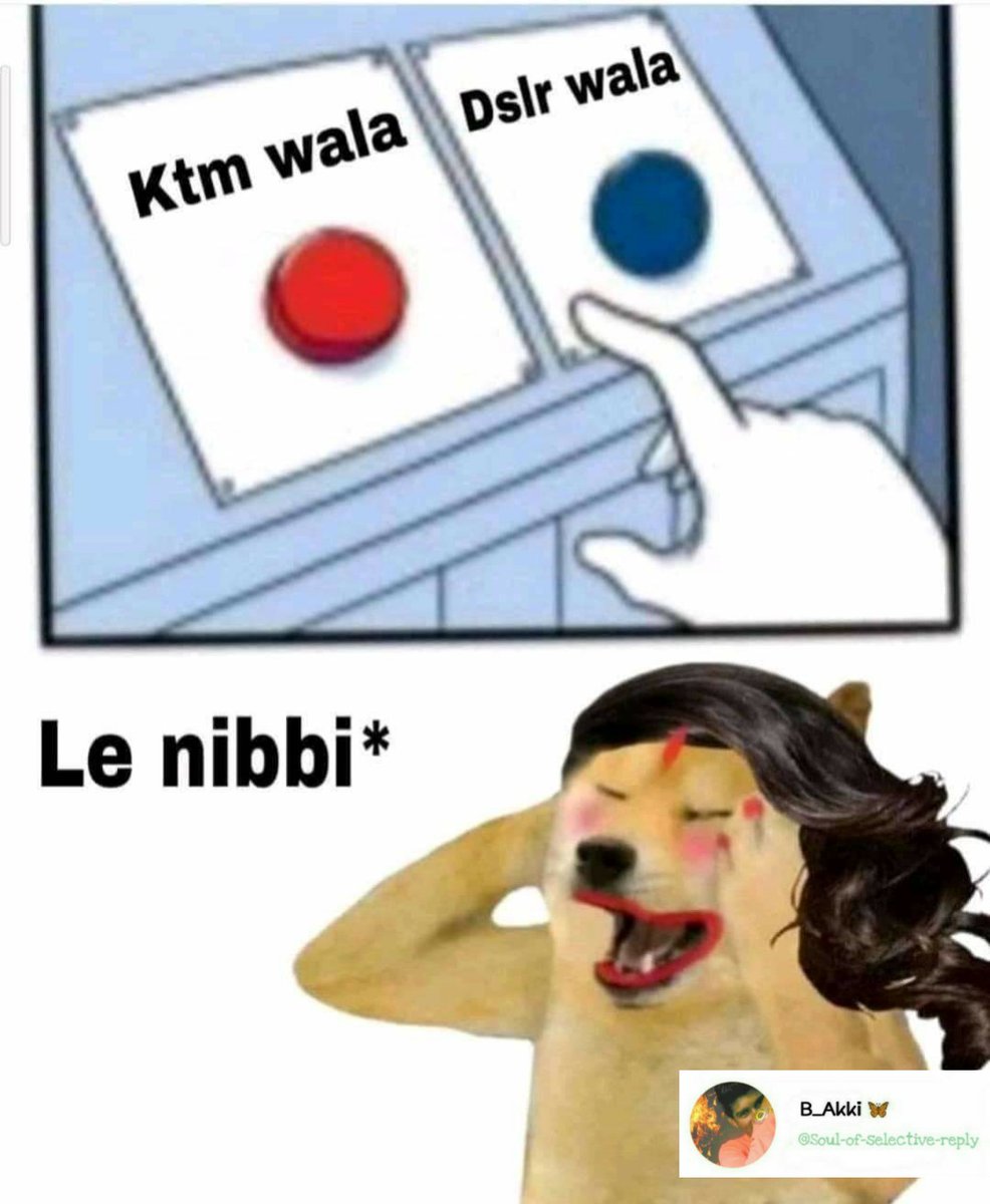 BokhareNitesh's tweet image. #Nibbis weakness
😂