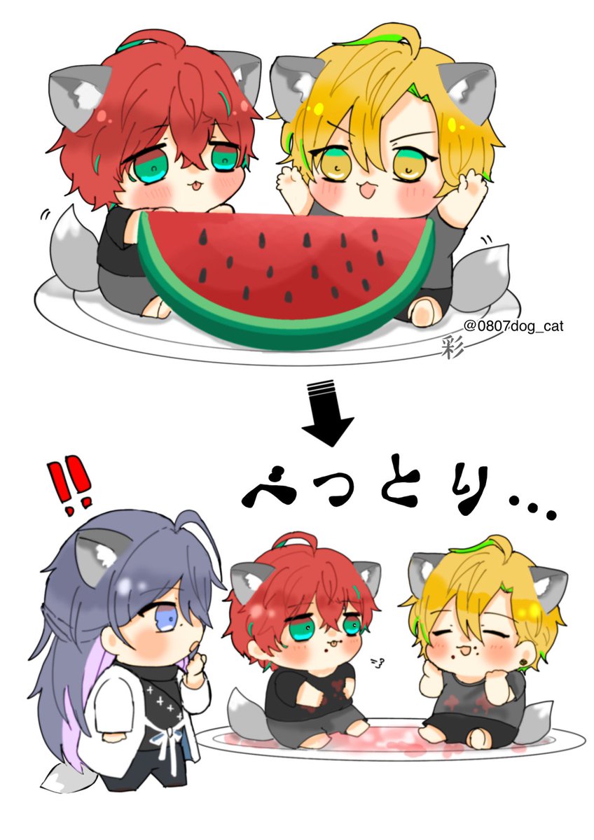 hpmi/💉🥂👔
手乗り麻天狼の日常🐺🍉 