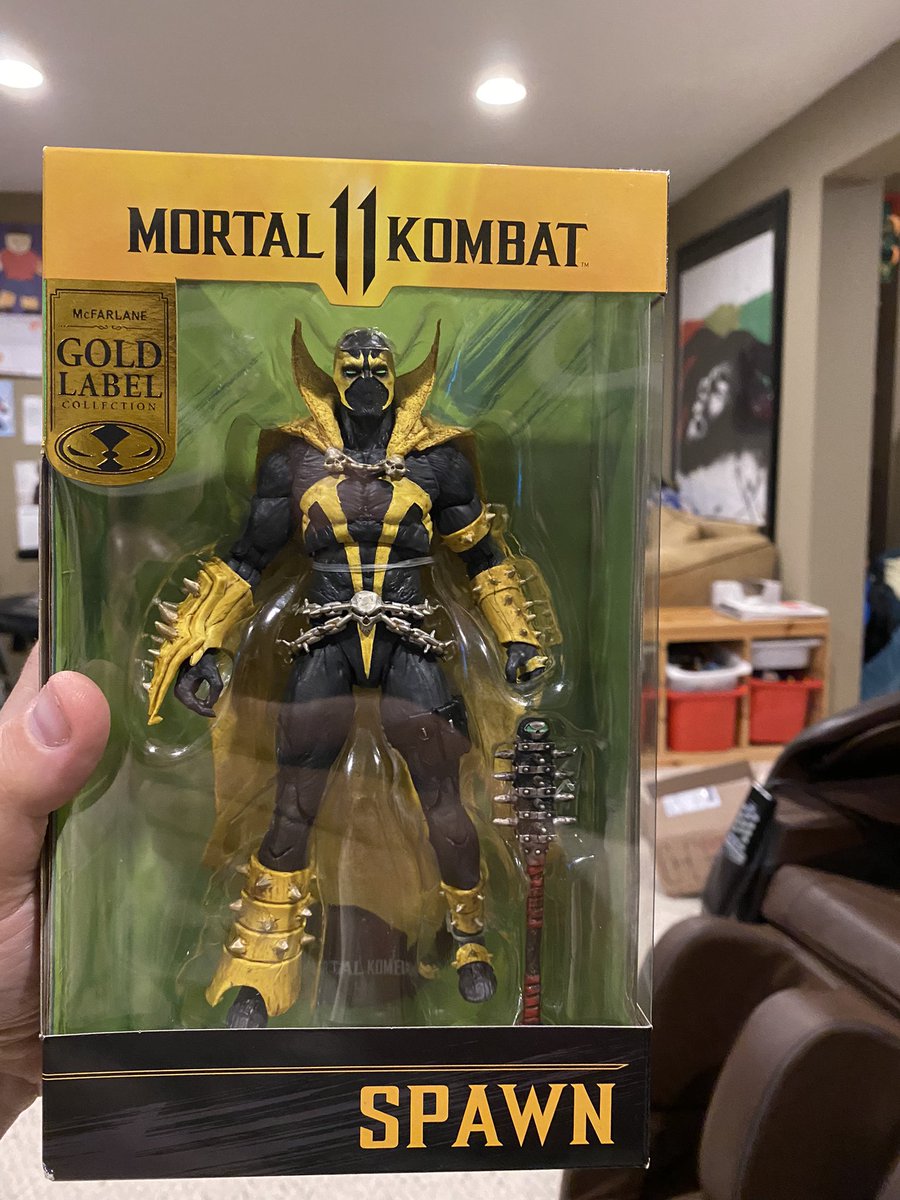 rk_theprolific1's tweet photo. The gratitude keeps rolling to @TitoMonroy577 for the very hard to find (by me at least ) MK Spawn. Absolutely love the color scheme on this one. Thank you broski! https://t.co/TeB3tqwhwa