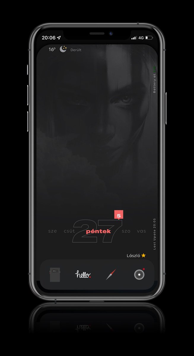 GaracziLaszlo's tweet image. WeatherHTML2.0
@thewaytozion 
HS &amp;amp; Icons
@kleinmone 
Wall
@paulebh0y 
Mockup
@screenshot_pro 

#ios15beta7
#nojailbreak
