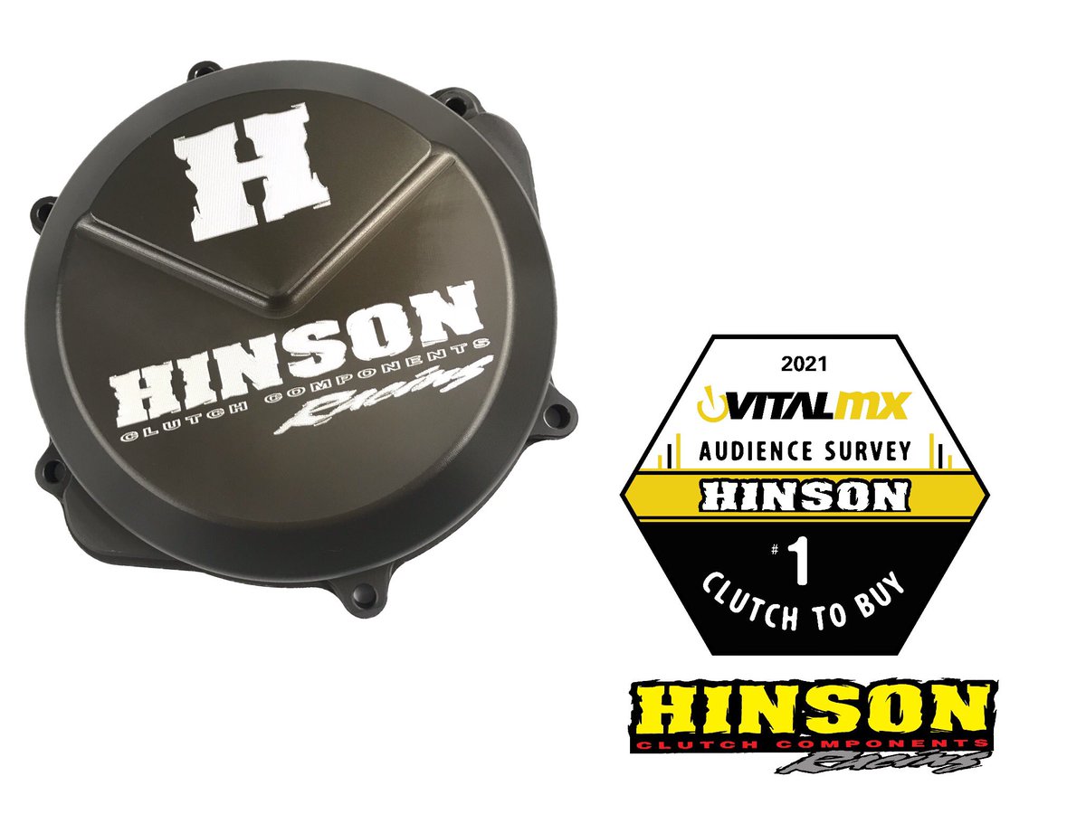 Thank you to all the people that voted in the 2021 @vitalmx audience survey making us the #1 clutch to buy in the survey 💪 #hinsonclutch #hinsonhookup #hinsondomination #billetproof #madeintheusa