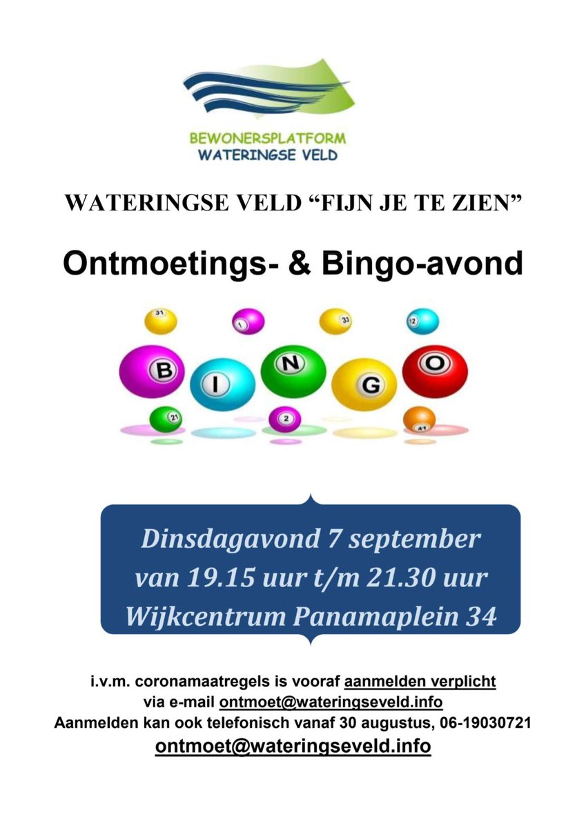 Bewoners Platform Wateringse Veld (@bpwatveld) on Twitter photo 