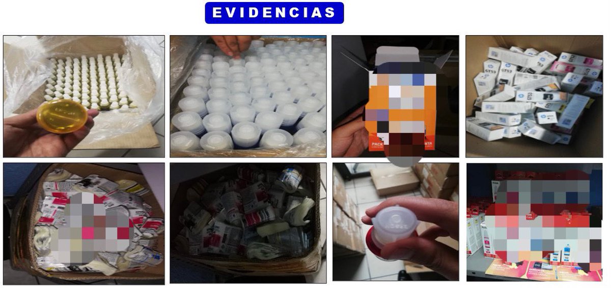 PoliciaEcuador's tweet photo. CONTROLES PERMANENTES🚨

Permitieron la aprehensión de mercadería presuntamente por falsificación de marcas y piratería lesiva contra los derechos de autor, en #UIO.

#EjeInvestigativo
#EcuadorTerritorioDePaz🇪🇨 https://t.co/226PiVOH3G