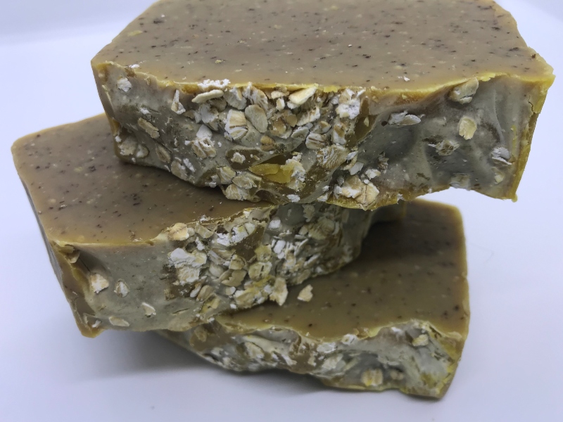 DieHardHexican's tweet photo. A bar of handmade vegan-friendly soap with a combination of Colloidal Oats, Almond Milk & Tea Tree essential oil and a hint of vanilla. It is as close to all-natural as you can get. Visit Sunscapes Soap Shop for your fall soaps. #teatreeoil #fallsoaps https://t.co/OsfzD5yCPL https://t.co/QKuJHWGVrb