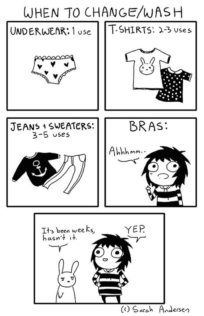 PlushDragon_'s tweet photo. Girl problems by the glorious @SarahCAndersen #boobjail #freethegirls https://t.co/psHGd66Lji