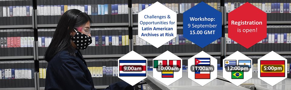 FIAT/IFTA y <a href="/RIPDASA2/">RIPDASA</a> presentarán el 15 de septiembre el segundo Encuentro Colaborar, Conectar y Transformar: retos y oportunidades para los archivos latinoamericanos en riesgo.

Para acceder al registro y programa del encuentro  usad el siguiente enlace:  fiatifta.org/index.php/ii-w…
