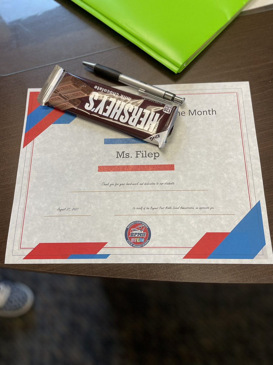 Congratulations to our Students of the Month and Mrs. Filep, our SRP of the Month!!!