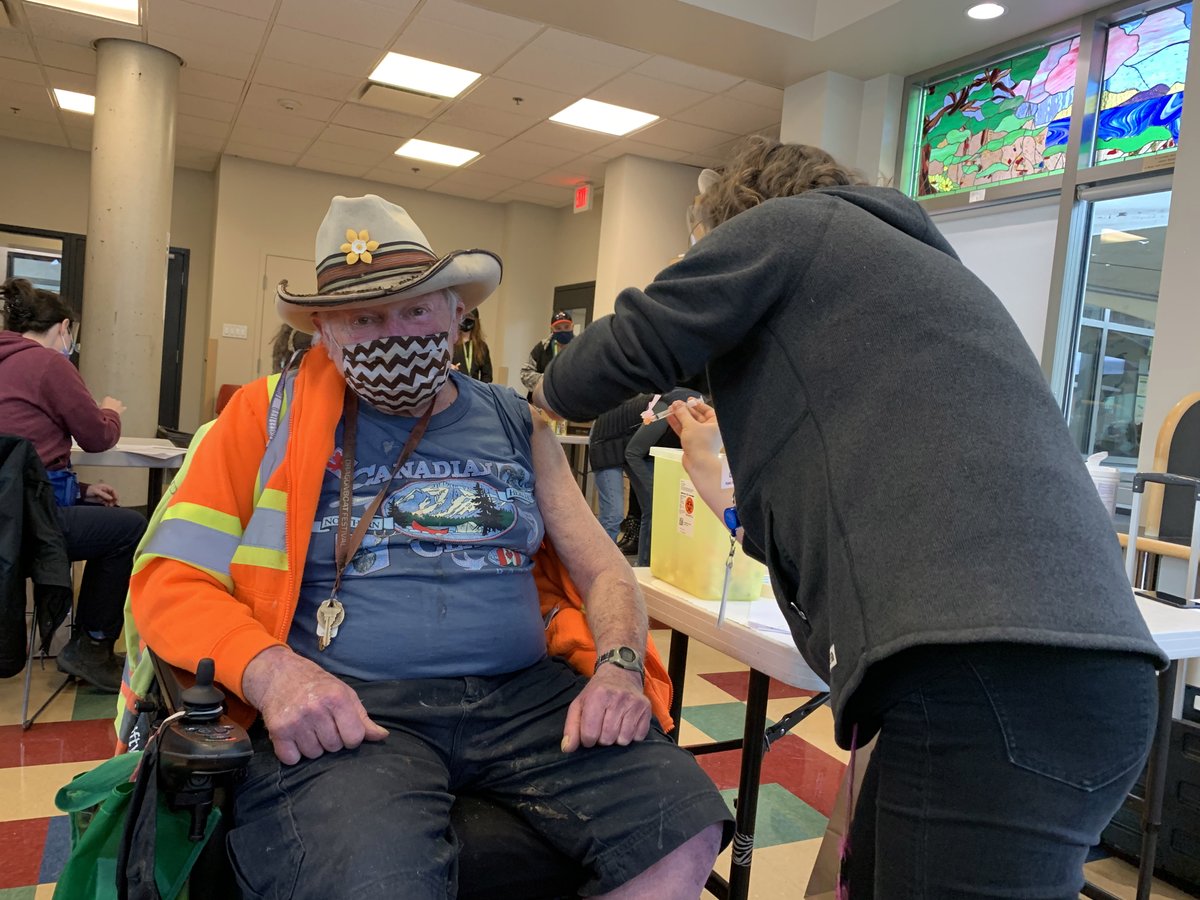 ourplacesociety's tweet image. FYI: There will be a COVID vaccine clinic on Monday, August 30th from 10 am to noon in the computer room at 919 Pandora Ave. Everyone welcome. #yyj