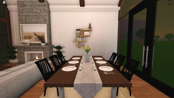 Rustic dining/living room! @monstakiwifruit It's so cute ♥