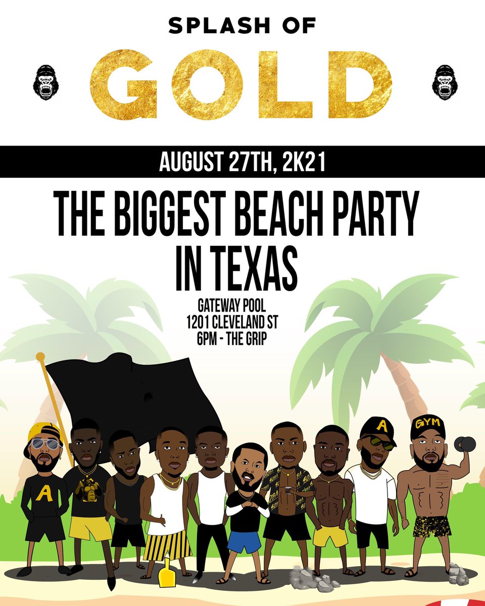 _coupes's tweet photo. Squire handing out $5 to everyone at the pregame 🥳 HMU for details

#SplashofGold @3riuqs https://t.co/SAN8iKcRmo