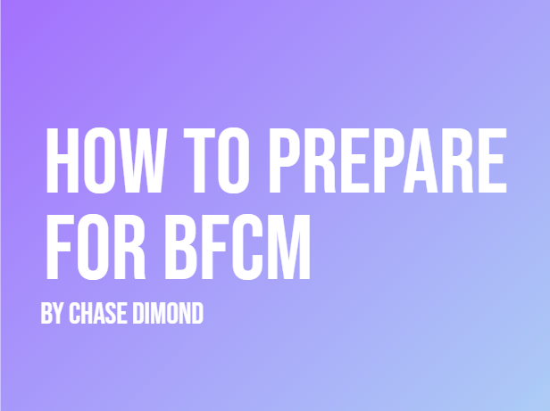 My team &amp; I just put together an internal BFCM prep deck.

17 slides on:

- Setting yourself up for success
- Deliverability
- Re-engage Subscribers
- VIPs

Want it for FREE?

Do this:
- Signup for my free BFCM summit: blackfridaysummit.com

- RT this tweet

- Comment BFCM 👇
