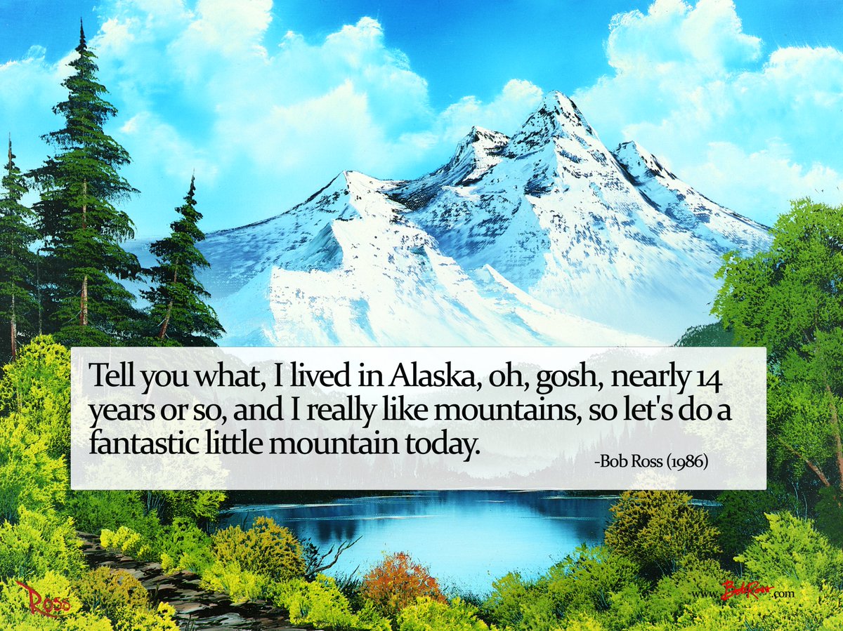 Bob Ross Official tweet media