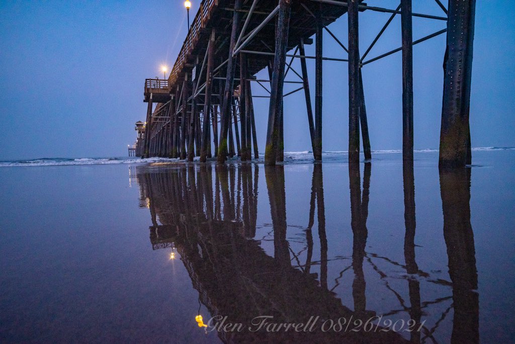 gefarrell's tweet image. We've had some spectacular sunrises and sunsets in @CityofOceanside of late, but here are a few shots from yesterday before the sun came up. @VisitOceanside #oceanside #oceansidepier #reflections