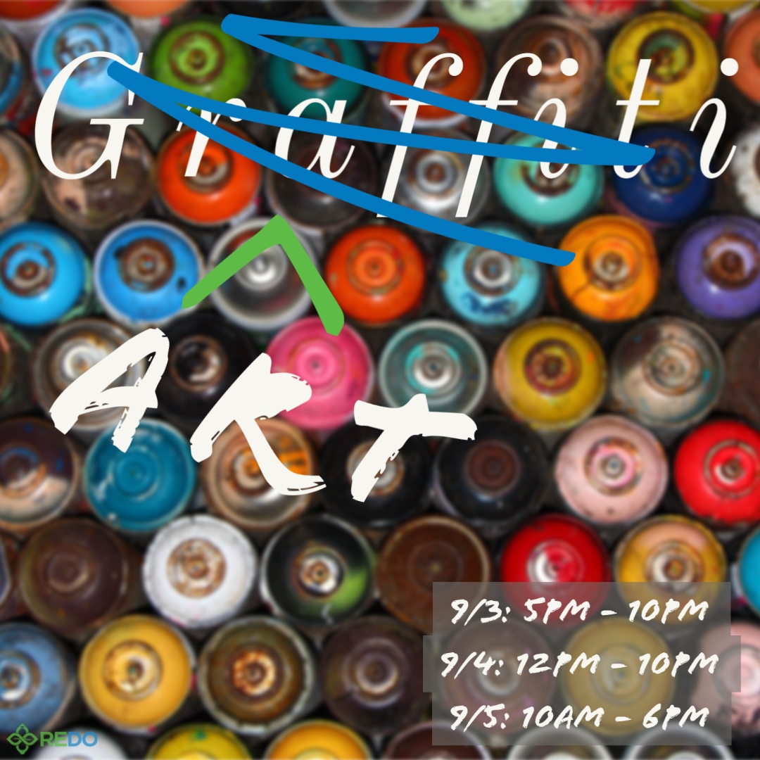 RedoRight's tweet photo. The Urban Arts Festival is in one week! An entirely free event with plenty of fun things to do for all ages. We'll be there to also help all ages recycle responsibly, as well as to answer any questions! See you there 😉

#volunteer #recycle #educate #utah #saltlakecity #REDOright https://t.co/3MFrm0yIFO