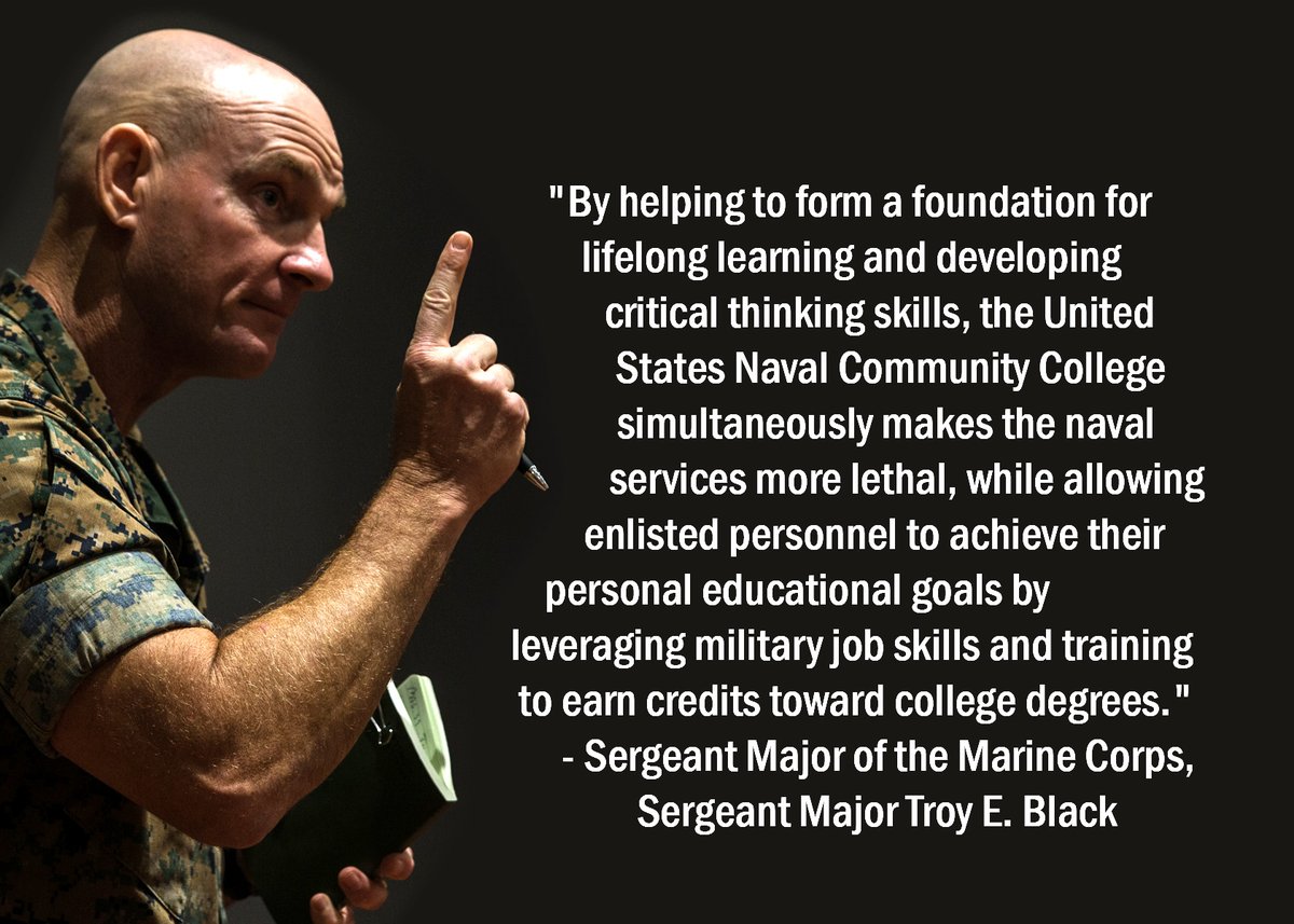 United States Naval Community College tweet media
