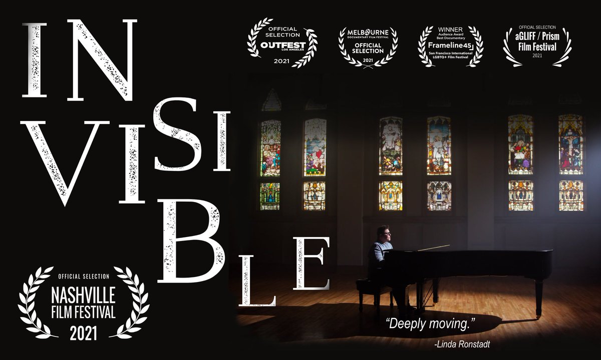 INVISIBLE, our feature length documentary, will be screening at the Nashville Film Festival October 5, 6:30 pm at The Marathon Music Works. Save the date Nashville friends!