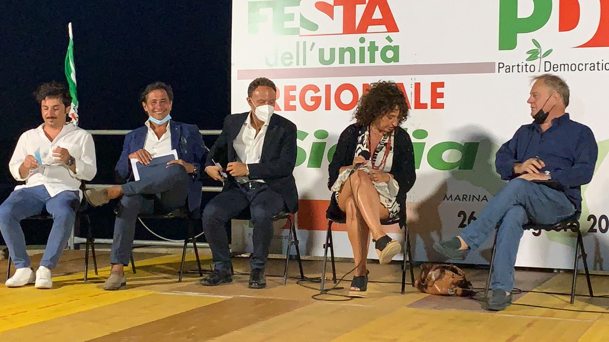 CislSicilia's tweet photo. L'intervento del segretario generale #CislSicilia #SebCappuccio alla festa regionale dell'Unità a Marina di Ragusa https://t.co/dd60VmSlSE