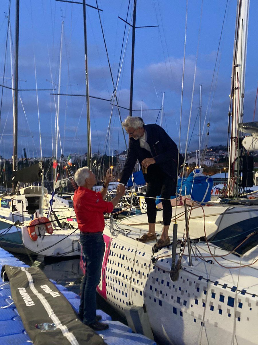 NumerobisTQ2020's tweet photo. Ils l’ont fait ! 🥇

Jean et Dominique sont arrivés vainqueurs de cette première étape de la Transquadra en double ! Ils ne s’y attendaient pas mais leurs efforts ont payés après une course intense !
#Transquadra
@LaTransquadra https://t.co/Hzd2AAHozF