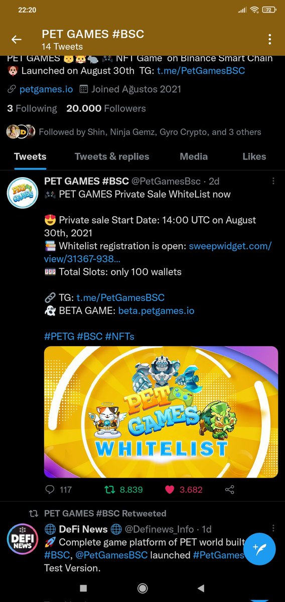 paulorsen's tweet photo. @Cryptofurr @PetGamesBsc https://t.co/VB64LKXgnN