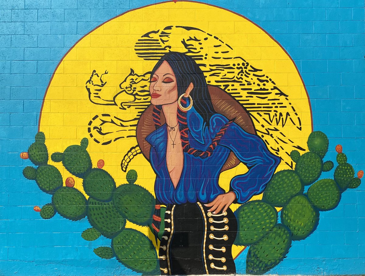 Voice_4_Peace's tweet photo. Beautiful art work in #sanfernando on Mott st. https://t.co/njSGfzI2ZX