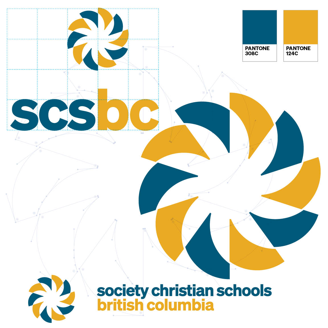 Introducing the new SCSBC brand. New look, same great taste! #branding #brandidentity #branddesign