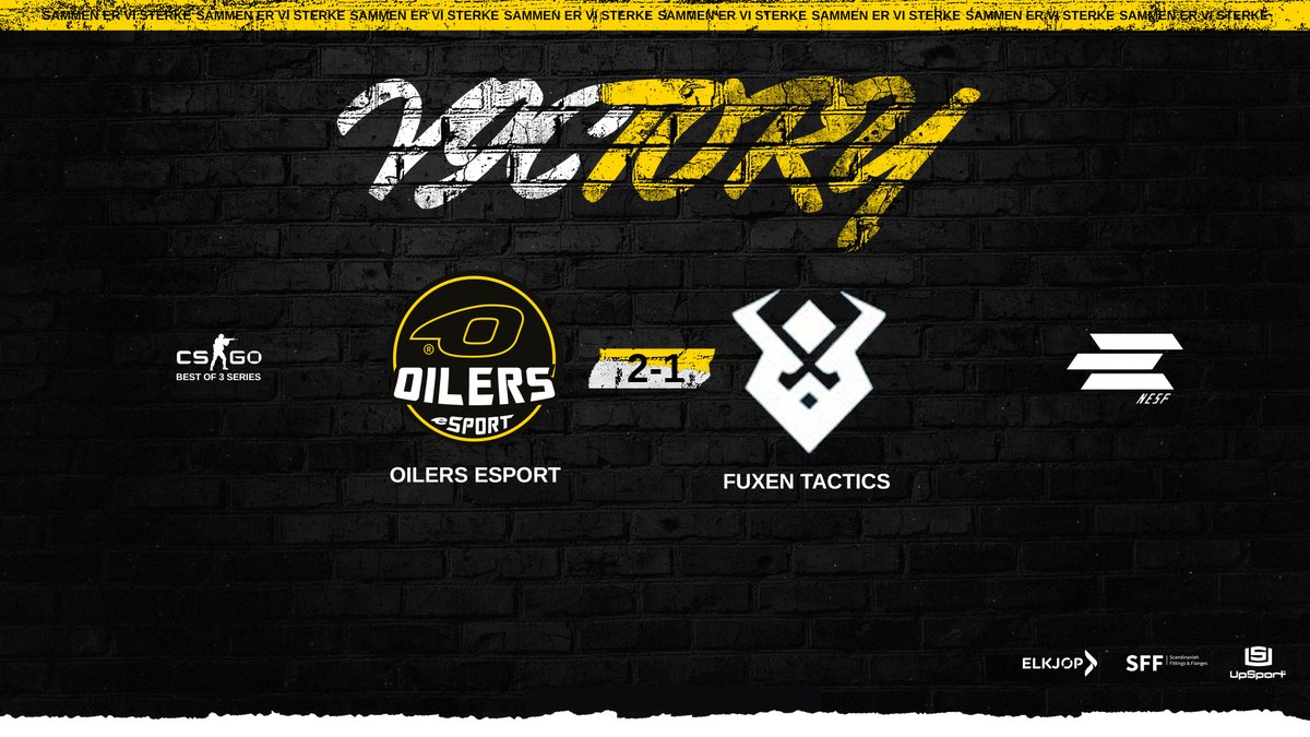 Endte med 2-1 🔥

I morgen blir det semifinale mot @TeamMidgardES 💪

ggwp 🤝 <a href="/FuxenTactics/">Fuxen Tactics</a>
