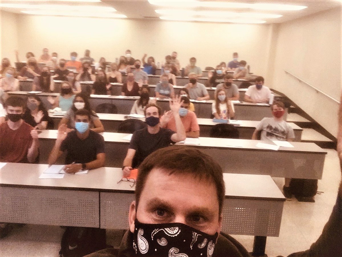 First week of classes under our collective belts here at #Purdue.  Lots of great energy on campus this semester!  Hoping we can stick to in-person classes for the whole semester.