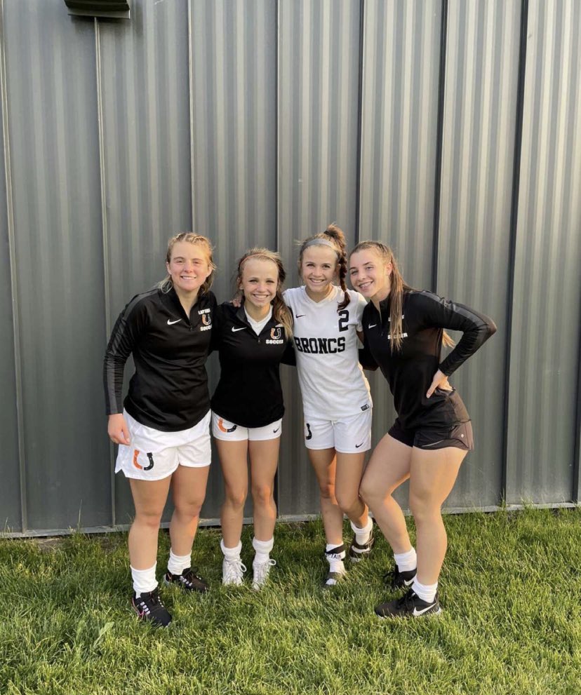 Bronc_nation's tweet photo. ‼️Big congrats to the Lady Broncs soccer team for taking the dub last night‼️ Shout out to @jennawagner07, Bea Bentler, Eliza Bentler, and Abby Thompson for scoring the first goals of the season🐴 #seniorrox https://t.co/ZIXLzQd5fk